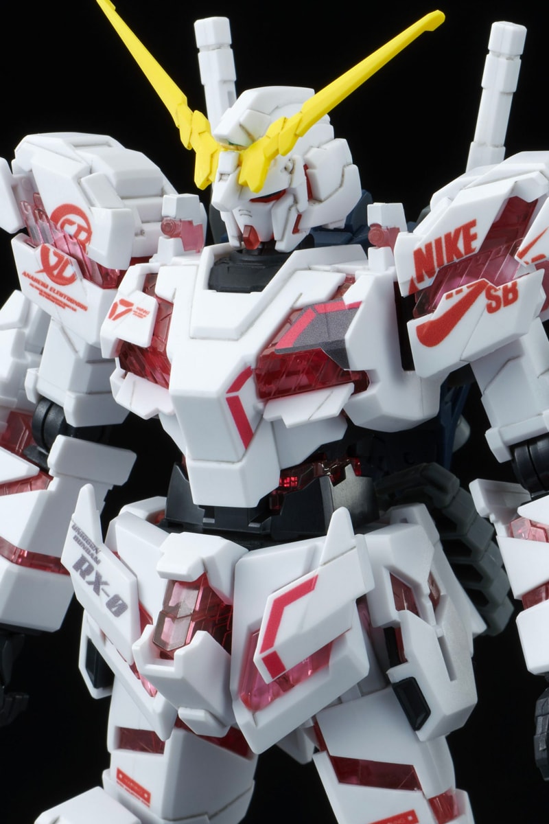 Bandai Gundam Nike Sb Gunpla Model kits release info Hypebeast