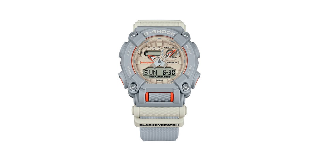 BlackEyePatch воссоединяется с G-SHOCK для сдержанного сотрудничества