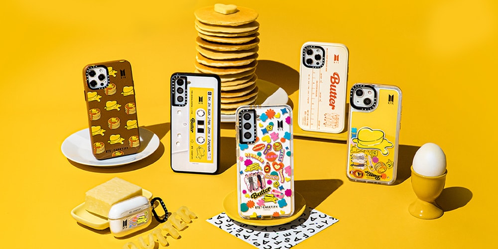 CASETiFY и BTS воссоединяются для капсулы в стиле «Butter»