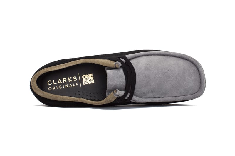 Clarks Originals x ONE BLOCK DOWN Wallabees Info Hypebeast