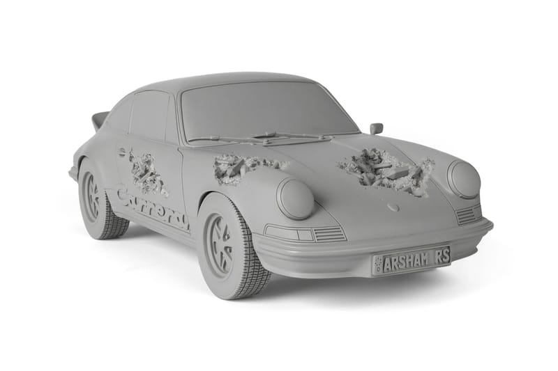 Daniel Arsham's 'Eroded Carrera RS' Sculptures | Hypebeast