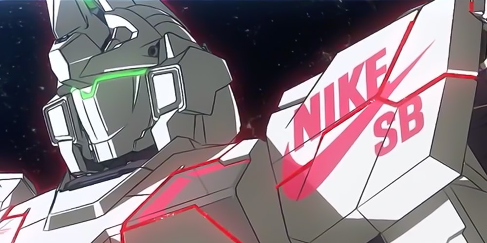 «Gundam» и Nike SB выпустили тизер предстоящего коллаборации Dunk High