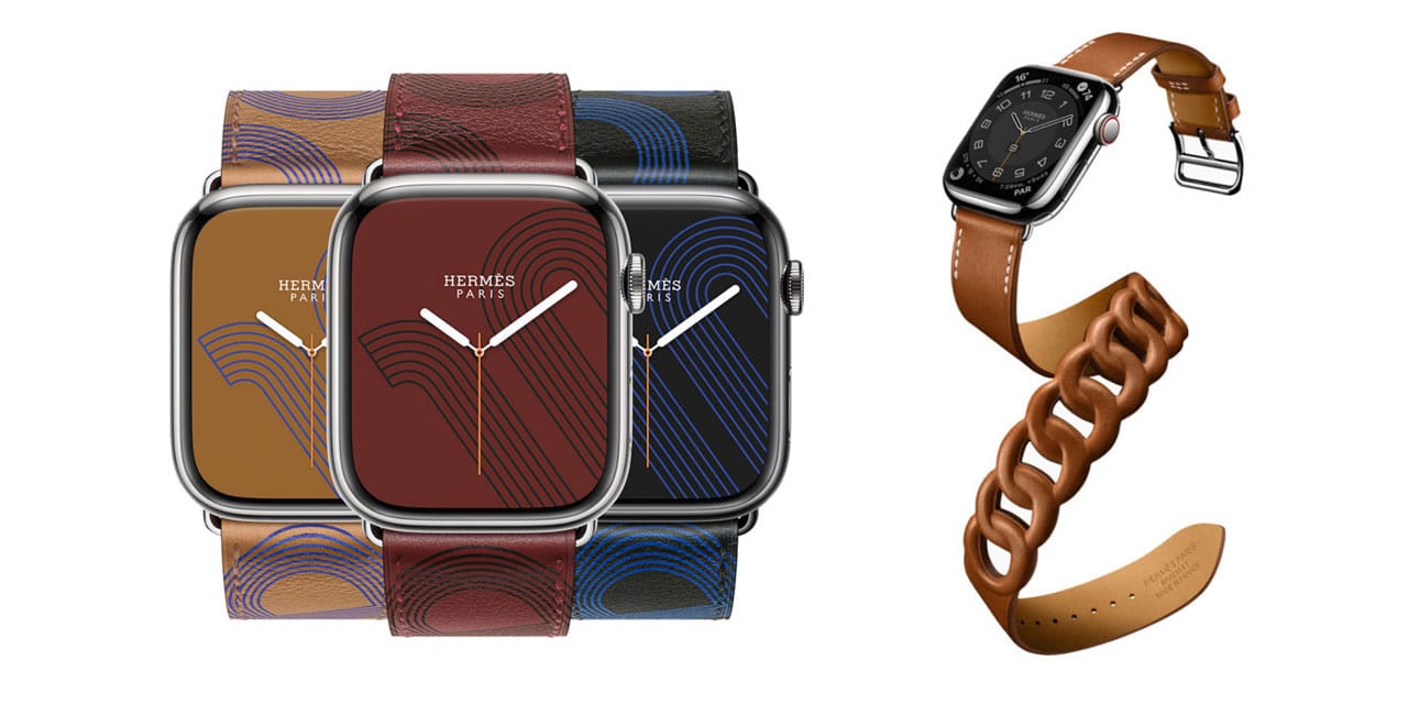 Hermes Releases Elegant Apple Watch Series 7 Straps | HYPEBEAST