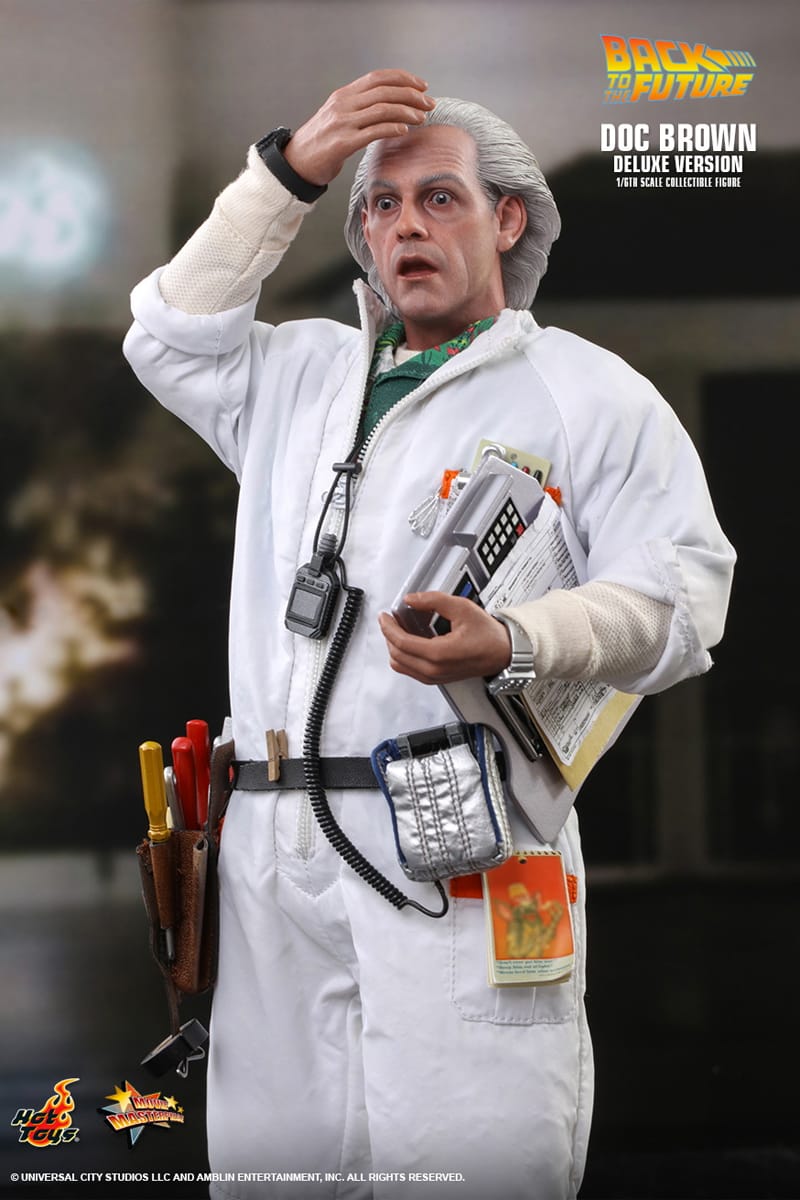 Hot Toys 'Back to the Future' Marty and Doc 1/6 Figures Hot Toys 'Back to the Future' Marty and Doc 1/6 Figures