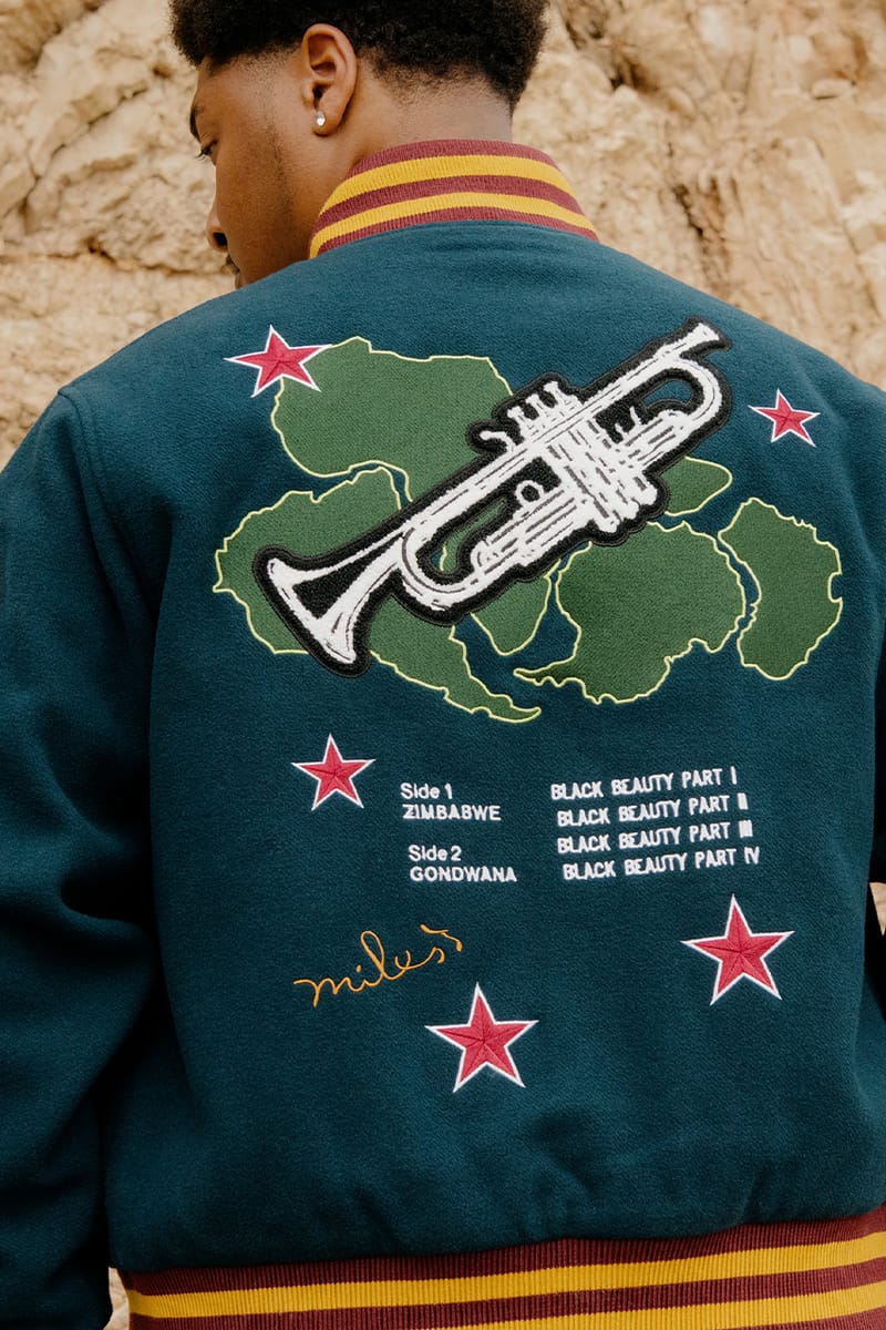 HUF × Miles Davis VARSITY JACKET - ファッション