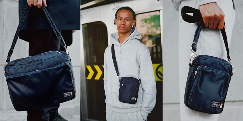 JJJJound x PORTER Navy Shoulder Bags | Hypebeast