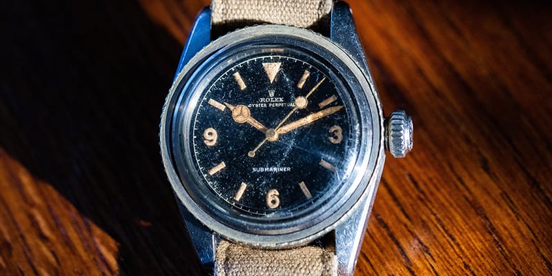 Watch Collecting selling Early Rolex Submariner Hypebeast