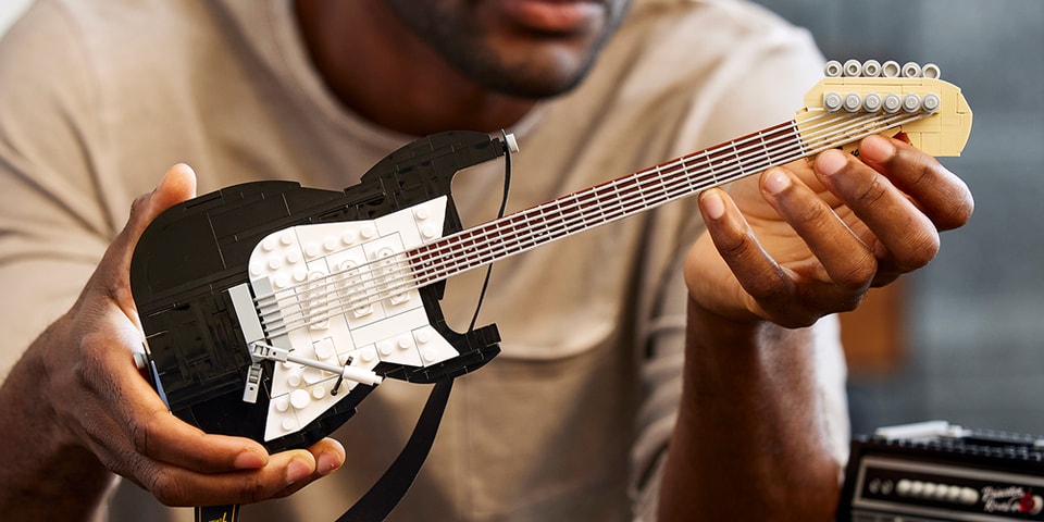 LEGO Introduces a Fender Stratocaster Guitar Set | Hypebeast