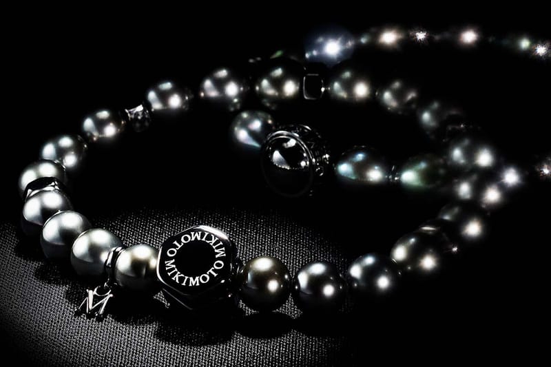 Mikimoto sales black pearls