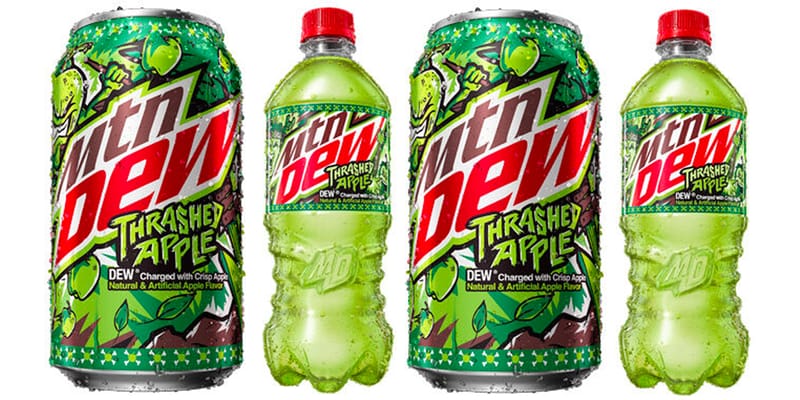 MTN DEW Thrashed Apple New Flavor Beveroage | Hypebeast