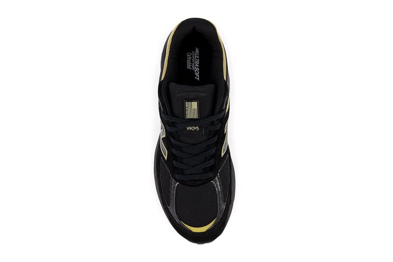 Black and gold sales new balance 990