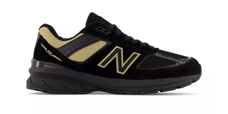 Black and best sale gold new balance