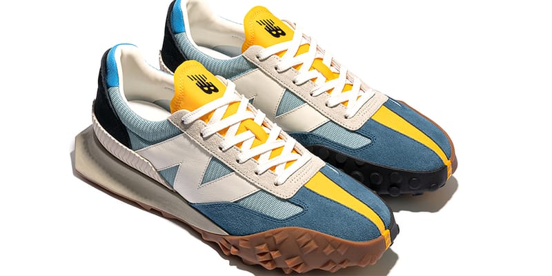 New balance hot sale blue yellow