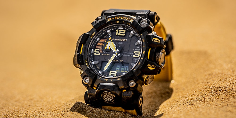 Три новые модели Mudmaster стали первыми в истории G-SHOCK из кованого карбона