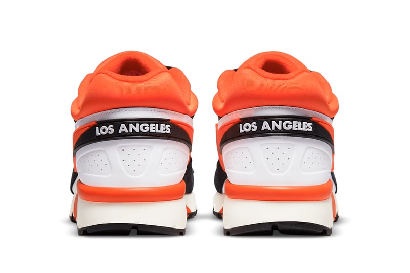 Nike air noir et orange hot sale