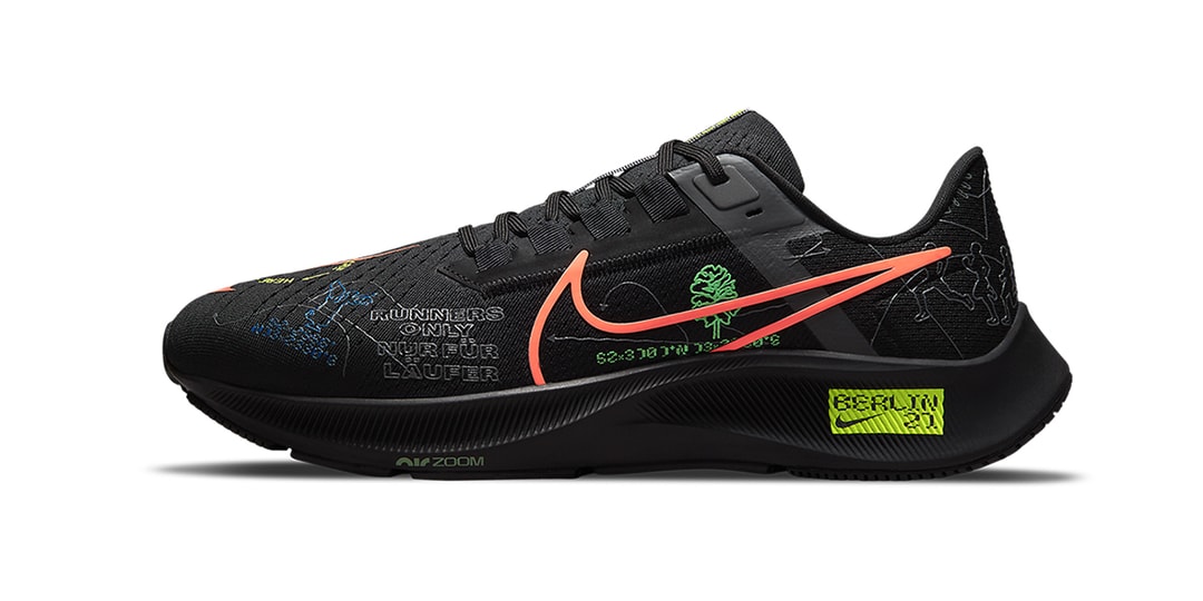 Цветовая гамма Nike Air Zoom Pegasus 38 вдохновлена ​​Берлинским марафоном