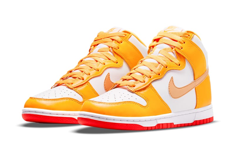 Nike Dunk High Orange Gold Red DQ4691-700 Release Date | Hypebeast