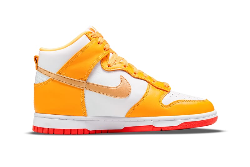 Nike Dunk High Orange Gold Red DQ4691-700 Release Date | Hypebeast