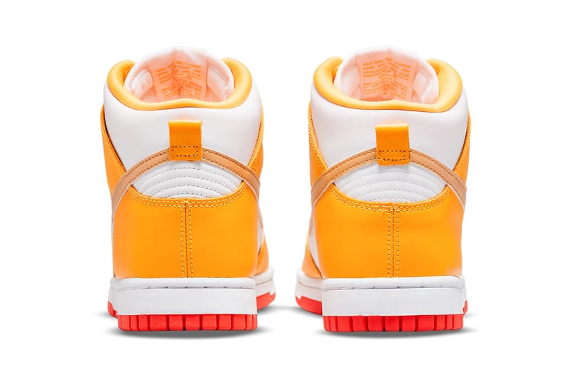 Nike Dunk High Orange Gold Red DQ4691-700 Release Date | Hypebeast
