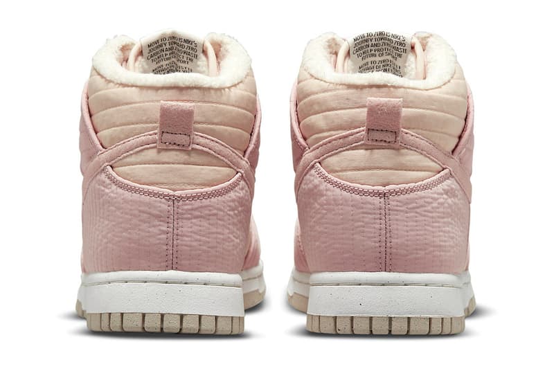 nike dunk high toasty pink