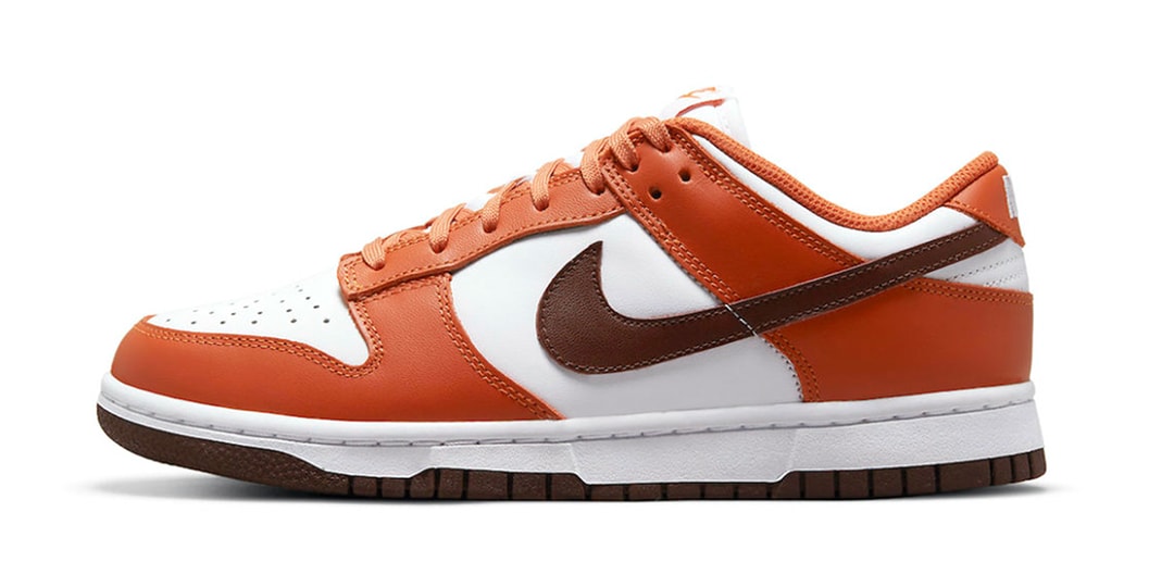 Официальный взгляд на Nike Dunk Low «Reverse Mesa Orange»