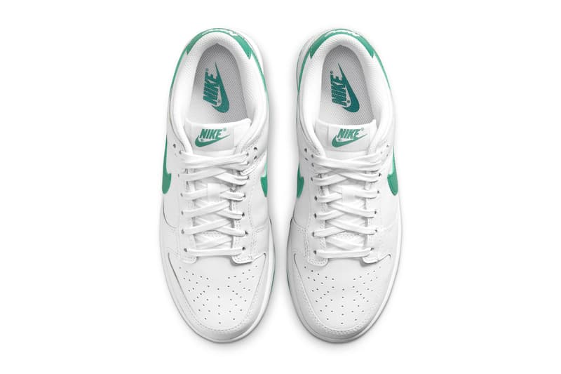 Nike Dunk Low Green and White Colorway Release | HYPEBEAST