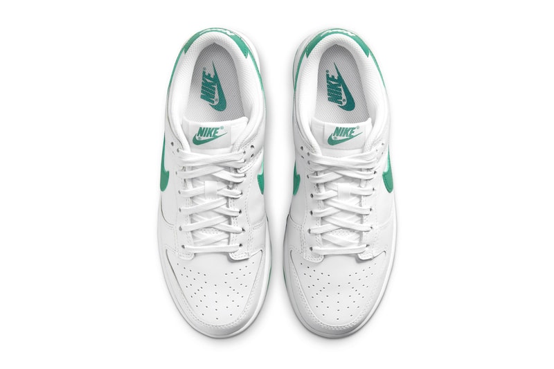 Nike Dunk Low Green and White Colorway Release | Hypebeast