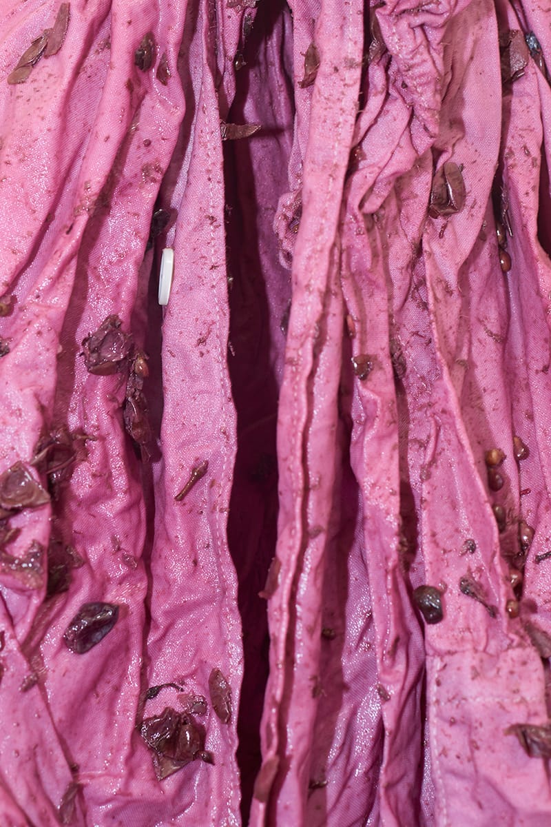 Gabrio Bini x Our Legacy WORK SHOP Wine Overdyed Shirts