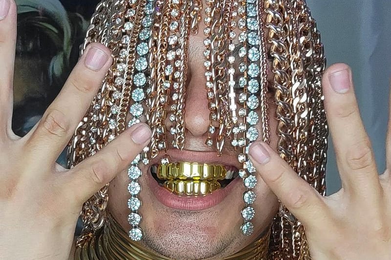 Fake rapper jewelry for on sale sale