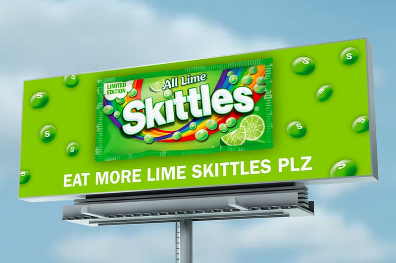 Lime skittles outlet