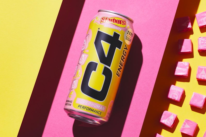 Starburst x C4 Energy Drinks Release Hypebeast