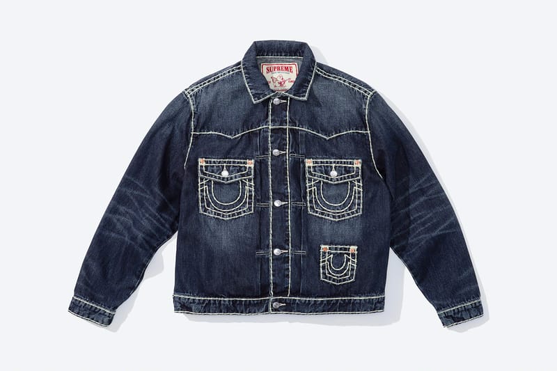 Supreme denim jacket sales price