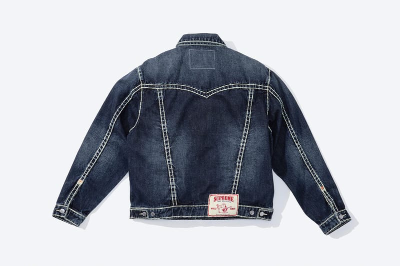 Supreme denim jacket price sale