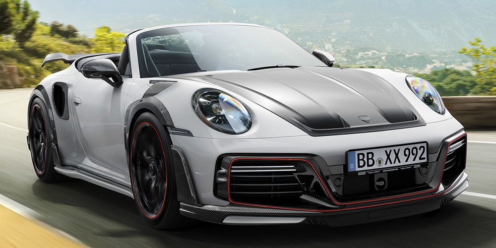 TECHART увеличивает мощность кабриолета Porsche 911 Turbo S до 800 л.с.