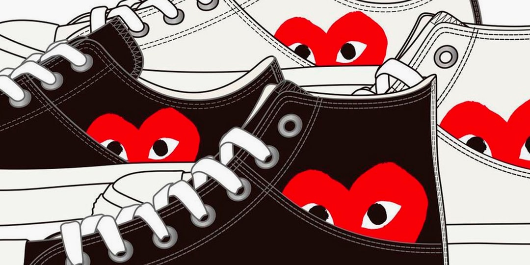 DSM Ginza выпускает новые кроссовки COMME des GARÇONS PLAY x Converse Chuck 70s