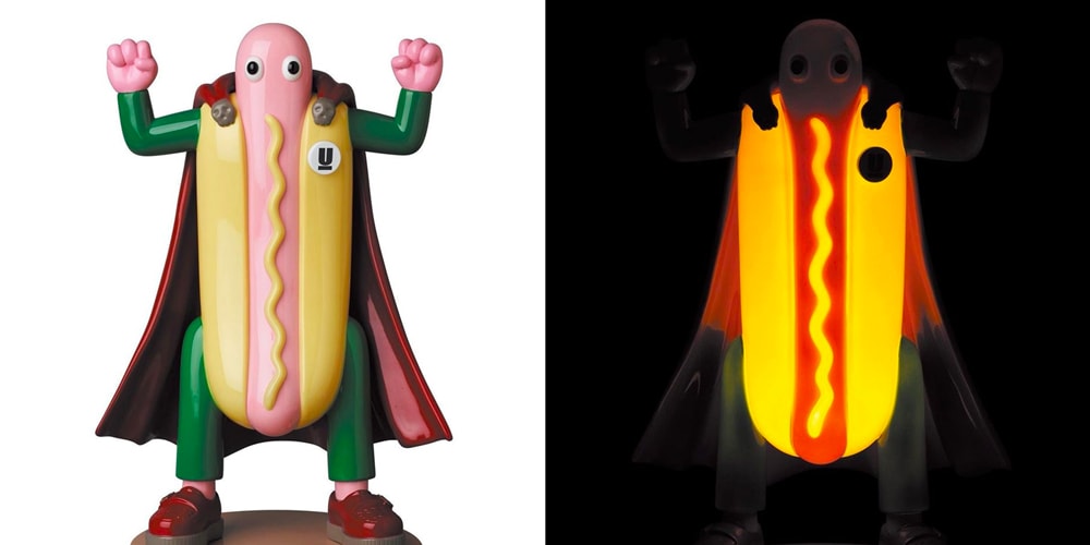 UNDERCOVER x Will Sweeney x Medicom Toy Serve up the Helmut Hot Dog Man Lamp