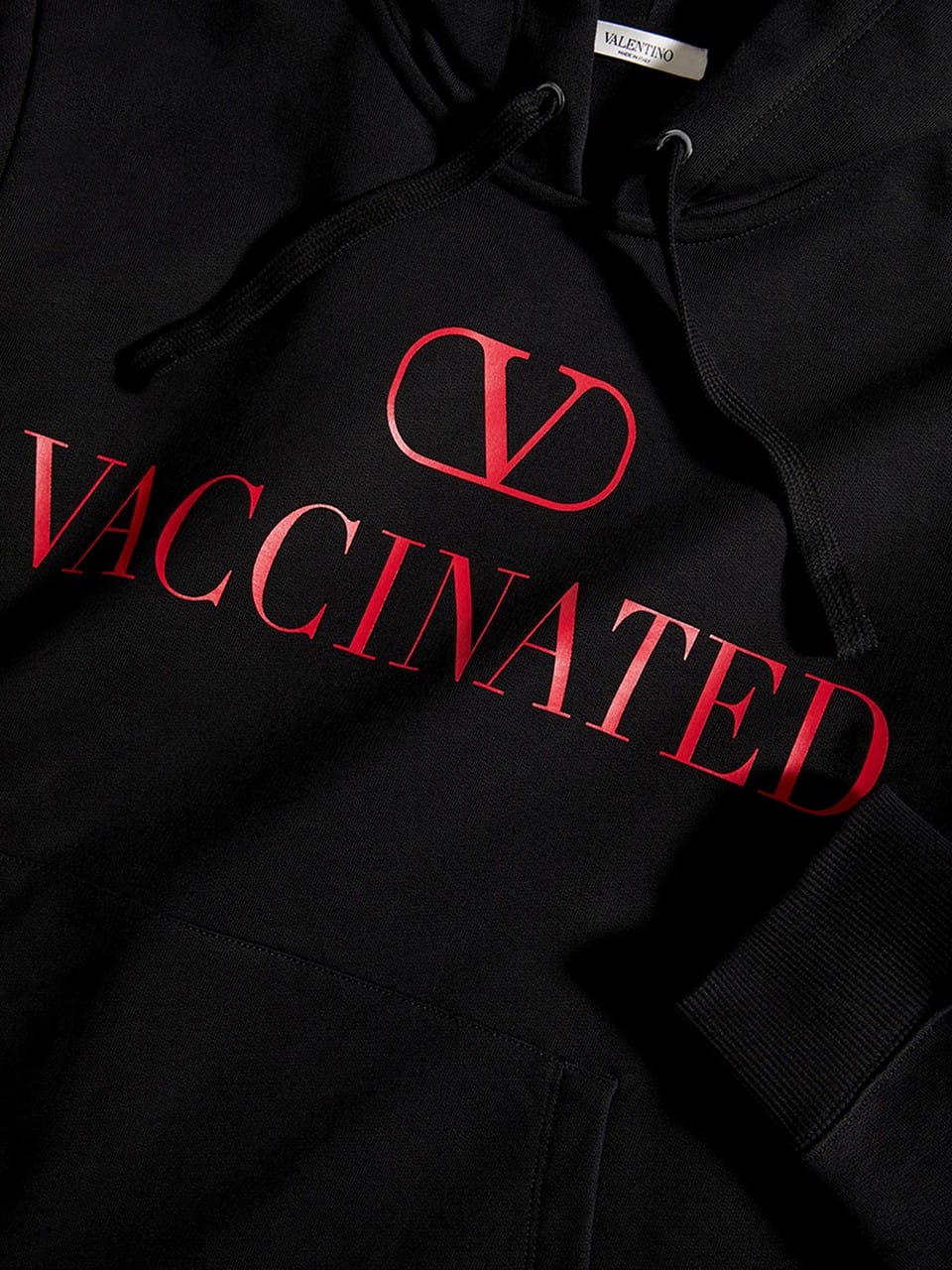 Valentino $690 USD Vaccinated Hoodie Release | HYPEBEAST