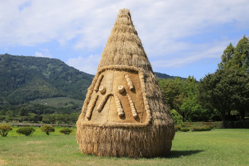 Straw Sculptures from Japan Annual Wara Art Festival
