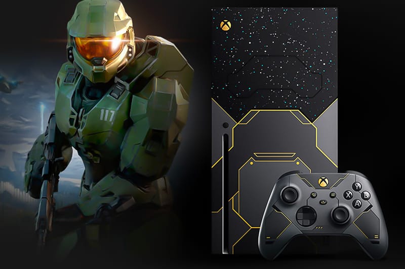 Xbox Series X Halo Infinite Limited Edition console release