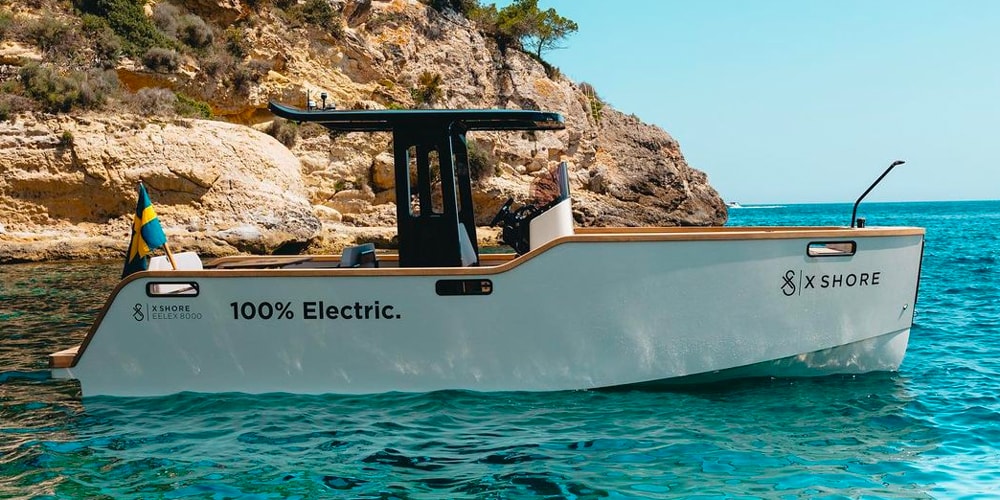 Полностью электрическая лодка Eelex 8000 от X SHORE выставлена ​​на продажу