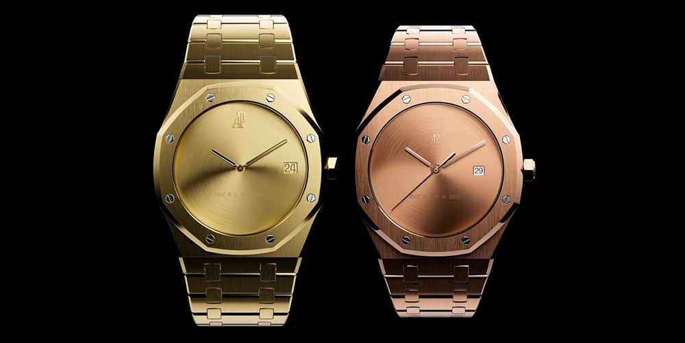 1017 ALYX 9SM представляет часы Audemars Piguet Royal Oak из золота и розового золота