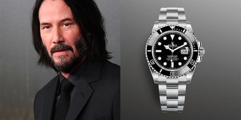 Keanu Reeves John Wick 4 Stunt Team Rolex Gift Hypebeast