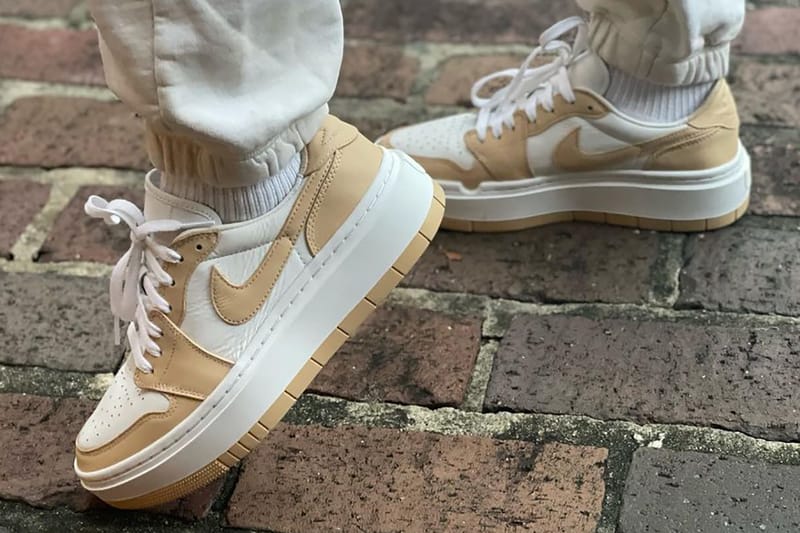 Jordan 1 tan 2025 and white