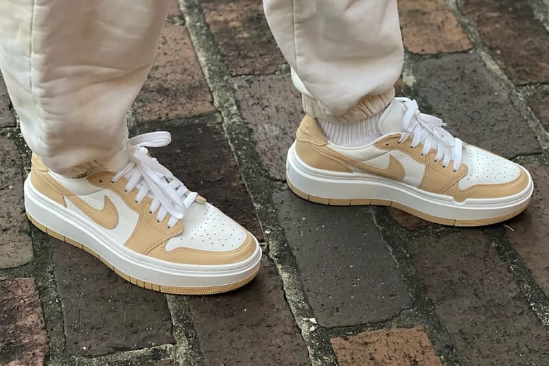 Tan and outlet white jordan 1