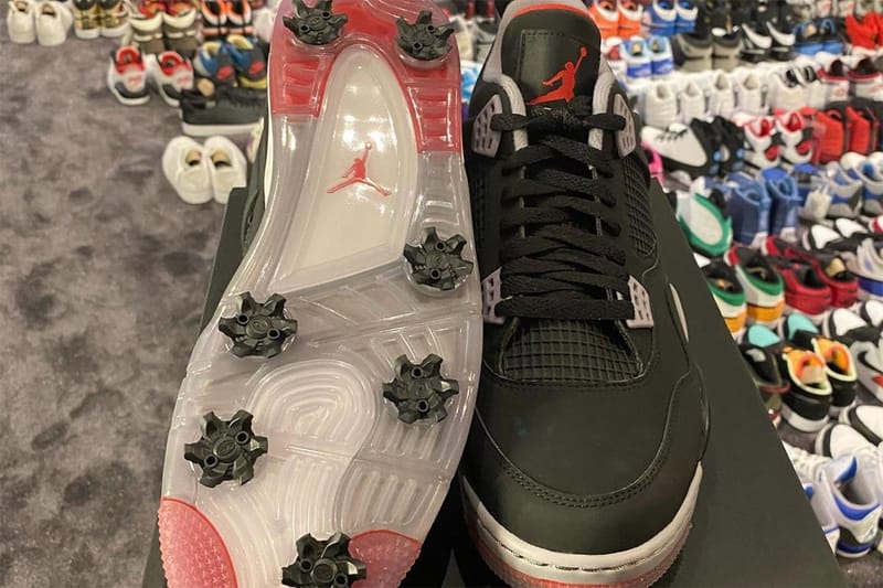 Air Jordan 4 Bred Golf Release Date Hypebeast