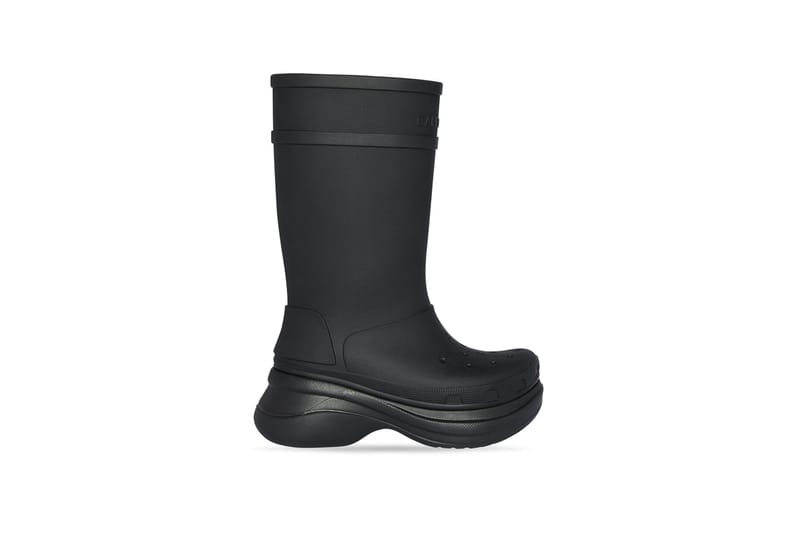 Balenciaga crocs discount rain boots