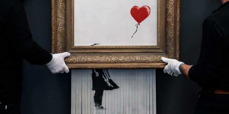 Banksy Love Is In The Bin Sotheby s London Auction Hypebeast