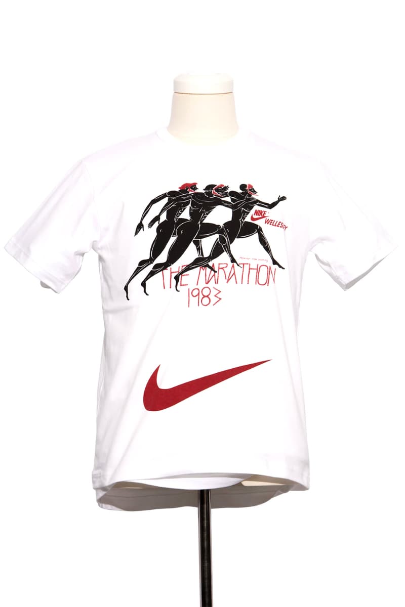 comme des garcons nike t shirt