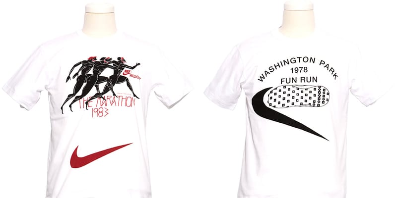 BLACK Comme des Garçons x Nike Running T-Shirts | Hypebeast