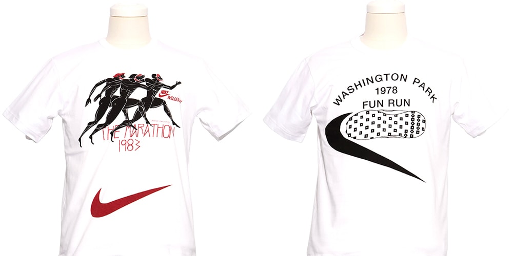 comme des garcons nike t shirt